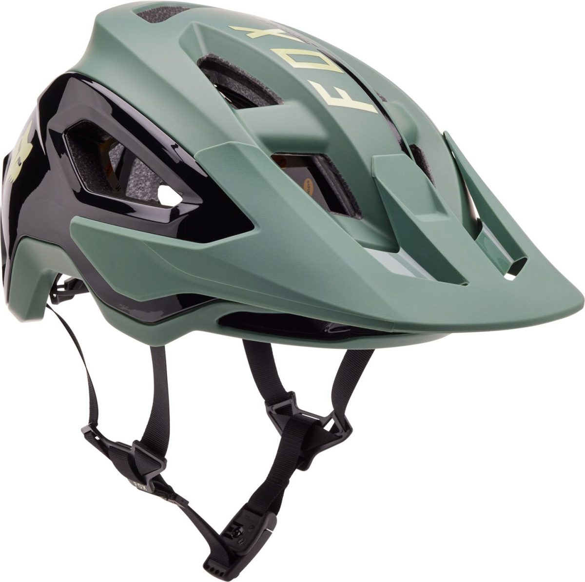 FOX Adult Speedframe Pro Mountain Bike Helmet, Large, Hunter Green