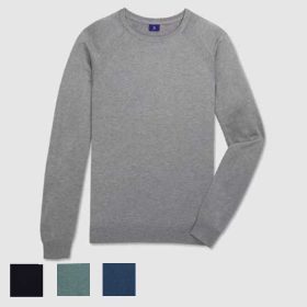 FootJoy Crewneck Sweater L/Heather Grey