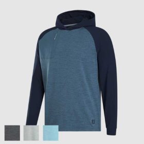 FootJoy ThermoSeries Pullover Hoodie L/Navy/Slate