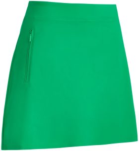 G/FORE Womens Silky Tech Nylon A-Line Golf Skort 2024 - Green, Size: X-Large