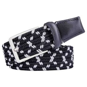 Ghost Golf RYAN Braided Belt 30/Black/White