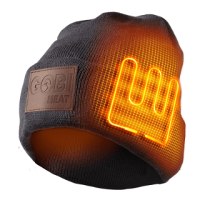 Gobi Heat Summit Heated Beanie for Men - Steel