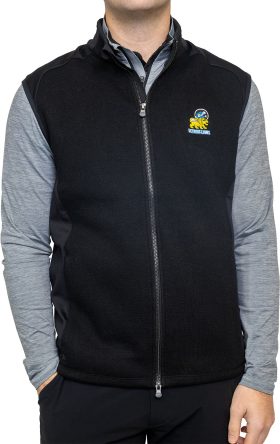 Greyson x Detroit Lions 1952 Sequoia Luxe Men's Golf Vest - Black, Size: Medium