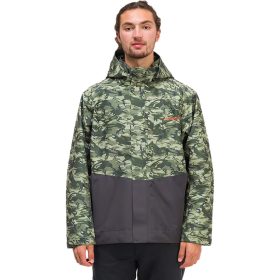 Grundens Downrigger Gore-Tex Jacket - Men's Refraction Camo Green/Anchor, XXL