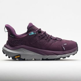 HOKA Kaha 2 Low GTX Women's Hiking Shoes Grape Wine/Coastal Shade