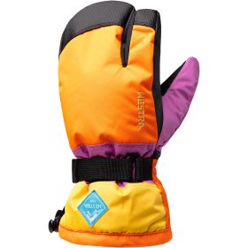 Hestra Gauntlet CZone Junior 3-Finger Glove - Kids' Orange Multi, 3