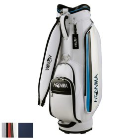 Honma Sporty Cart Bag White and Light Blue