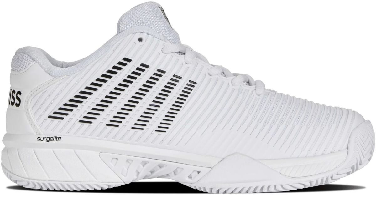 K-Swiss Men's Hypercourt Express 2 HB Tennis Shoes (White/Black)