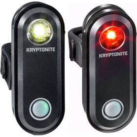 Kryptonite Avenue F-65 and Avenue R-30 Light Combo Black, One Size