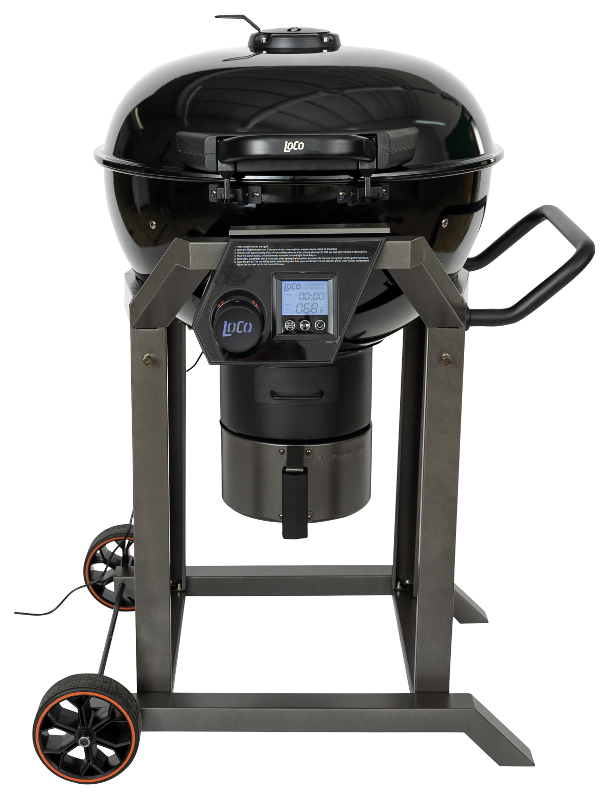 LoCo Cookers Kettle Charcoal Grill with Stand and SmartTemp