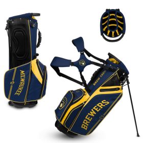 MLB Milwaukee Brewers Caddie Carry Hybrid Bag Milwaukee Brewers