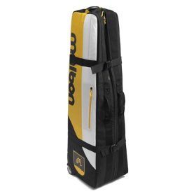 Malbon Reef Comber Travel Bag BLACK/YELLOW