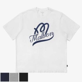 Malbon X Beams ATHLETICS T-SHIRT S/White