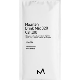 Maurten Drink Mix 320 Caf 100 Unflavored, Caffeinated, 14 Single Serve Packets