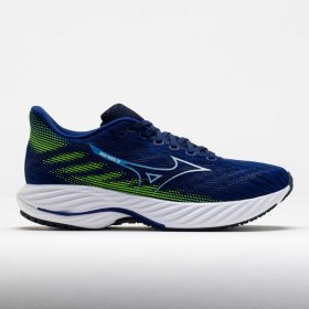 Mizuno Wave Rider 28 Men's Running Shoes Reflex Blue C/White