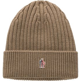 Moncler Grenoble Ribbed Knit Wool Beanie - Men's