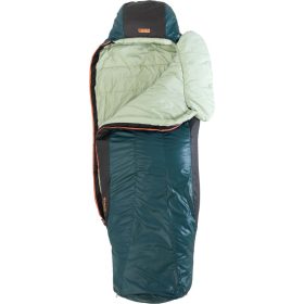 NEMO Equipment Inc. Tempo 20 Sleeping Bag: 20F Synthetic - Women's Lagoon/Celadon Green, Long