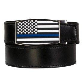 Nexbelt Aston Thin Blue Line Series EDC STP Belt Black/Blue