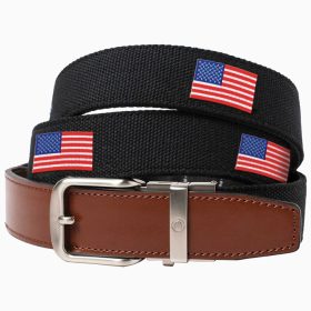 Nexbelt Newport USA Black Golf Belt