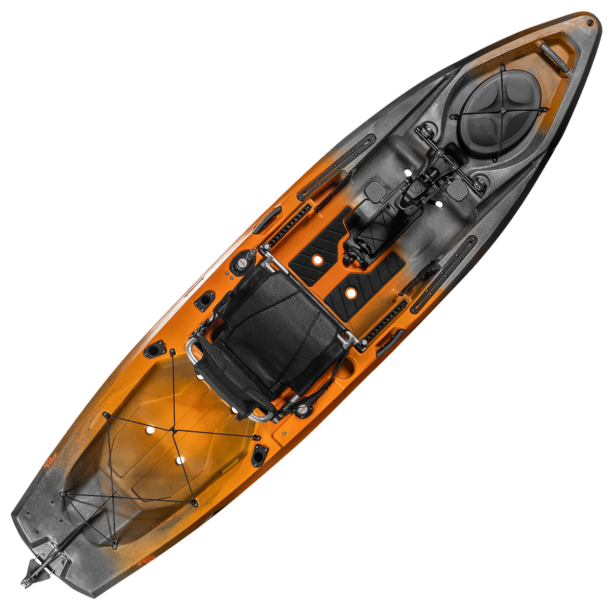 Old Town Sportsman PDL 120 Pedal Sit-on-Top Kayak - Ember