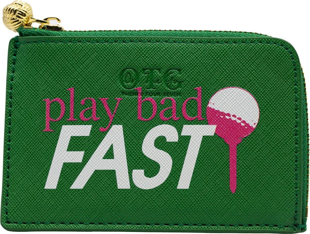 On The Go 24/7 Green Play Bad Fast Card Case