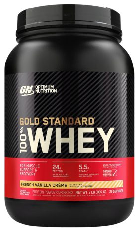 Optimum Gold Whey 2lb Protein Powder