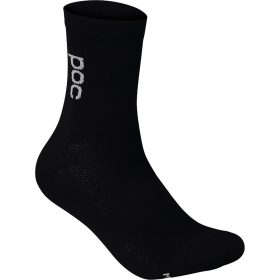 POC Soleus Lite Mid Sock Uranium Black, L