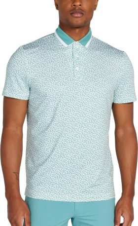 REDVANLY Edgar Men's Golf Polo - Green, Size: Small