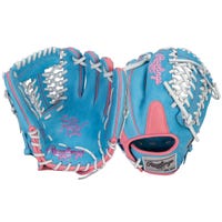 Rawlings Heart of the Hide PRO204U Monkey Exclusive 11.5" Baseball Glove - Blue/Pink Size 11.5 in