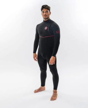 Rip Curl Mens Wetsuits E7 Flashbomb Fusion 3/2mm Zip Free Fullsuit