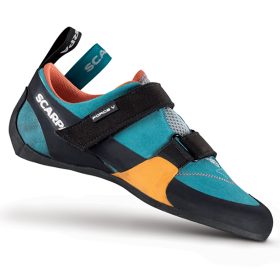 Scarpa Women's Force V Climbing Shoes, Ice Fall/mandarin Red - Size 36.5