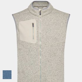 Straight Down Carmel Vest S/Heron