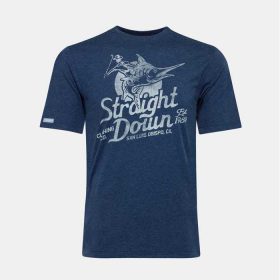 Straight Down Marlin Rodeo Graphic Tee S/New Indigo