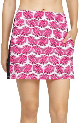 Tail Activewear Womens Indigo 17 Inch Golf Skort - Pink, Size: Small