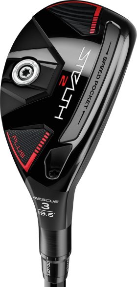 TaylorMade Stealth 2 Plus Rescue Hybrids - RIGHT - KAILI RED 85 S - #4 - Golf Clubs