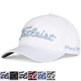 Titleist 2020 Fitted Tour Elite Cap S/M/White/Black