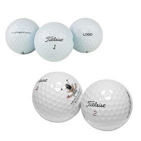 Titleist Pro V1 Logo Overrun Golf Balls (12 Pack) Pro V1x/White