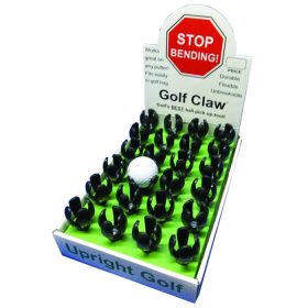 Upright Golf Ball Snatcher Black