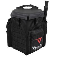 VeloTee 2.0 Bat Bag with Batting Tee in Black