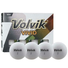 Volvik Vivid Golf Balls (1 Dozen) - Matte White