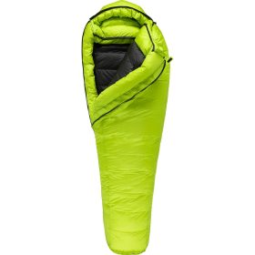 Western Mountaineering Puma StormShield Sleeping Bag: -15F Down Lime/Black, 5ft 6in/Left Zip