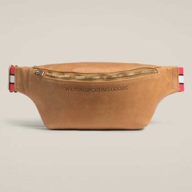 Wilson All-Sport Leather Belt Bag Tan