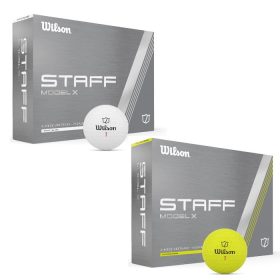 Wilson Staff Model X Golf Ball Yellow