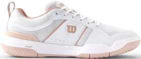 Wilson Women's Pickle Pro Pickleball Shoes (White/White/Cameo Rose)