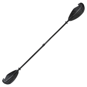 YakGear Backwater Assassin Carbon-Fiber Hybrid Kayak Paddles - 230-240 cm