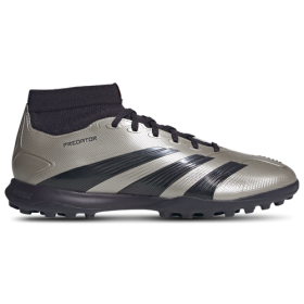 adidas Mens adidas Predator League Turf - Mens Soccer Shoes Platin Metallic/Aurora Black/Turbo Size 9.5