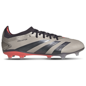 adidas Mens adidas Predator Pro FG - Mens Soccer Shoes Platin Metallic/Aurora Black/Turbo Size 8.5