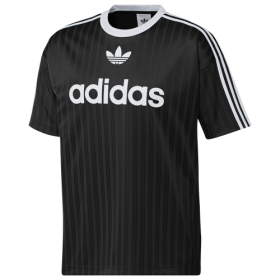 adidas Originals Mens adidas Originals Adicolor Play Soccer Top - Mens Black/White Size XXL