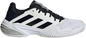 Adidas Men's Barricade 13 Tennis Shoes (Cloud White/Core Black/Grey Three)