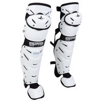 All-Star AFx Adult Women's Leg Guards in White/Black Size Large